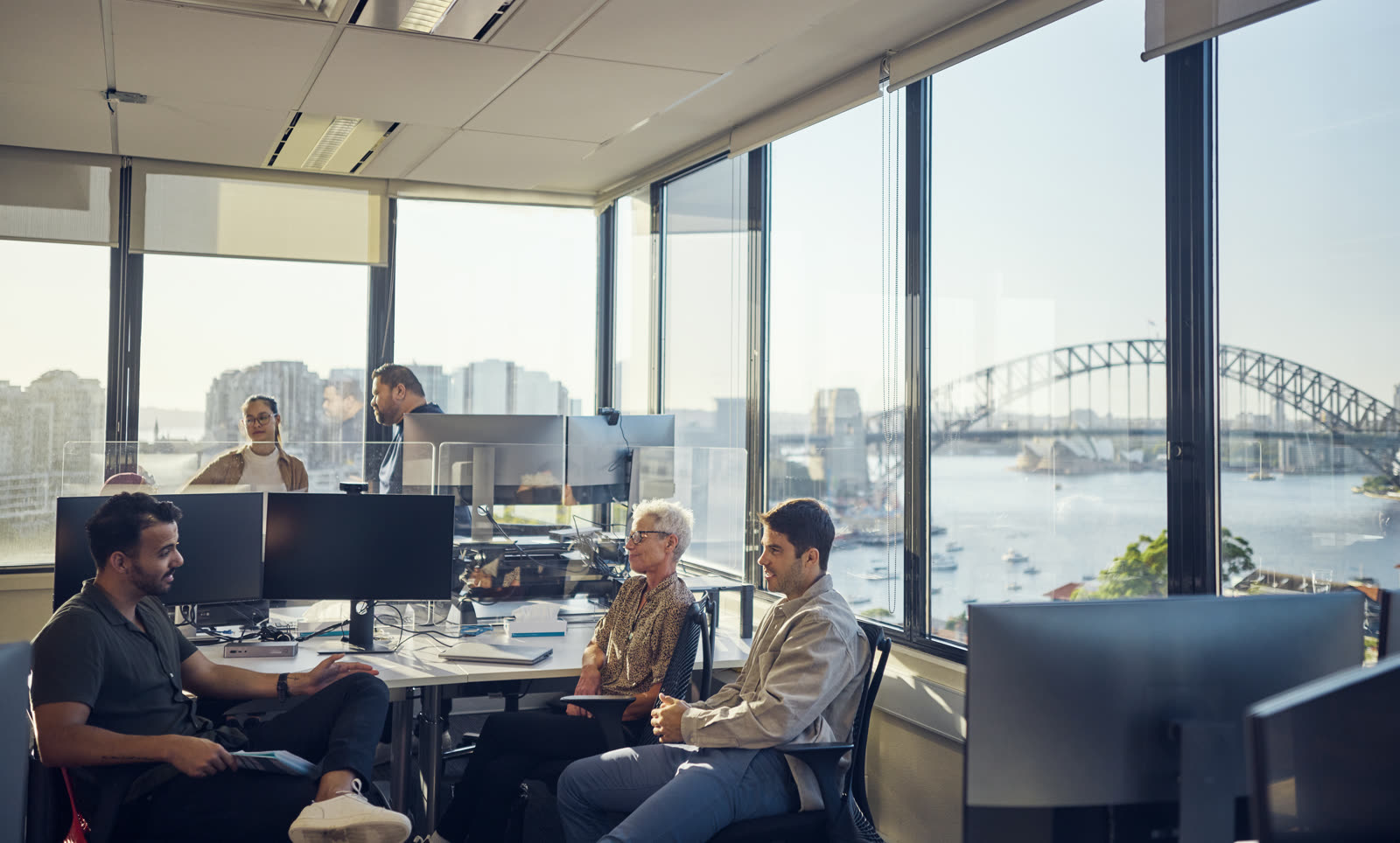 The Enervia team at work